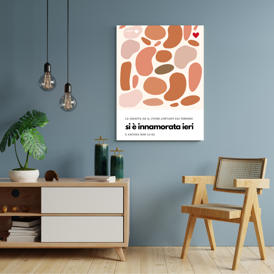 Poster su tela Stefano Benni, La Giraffa