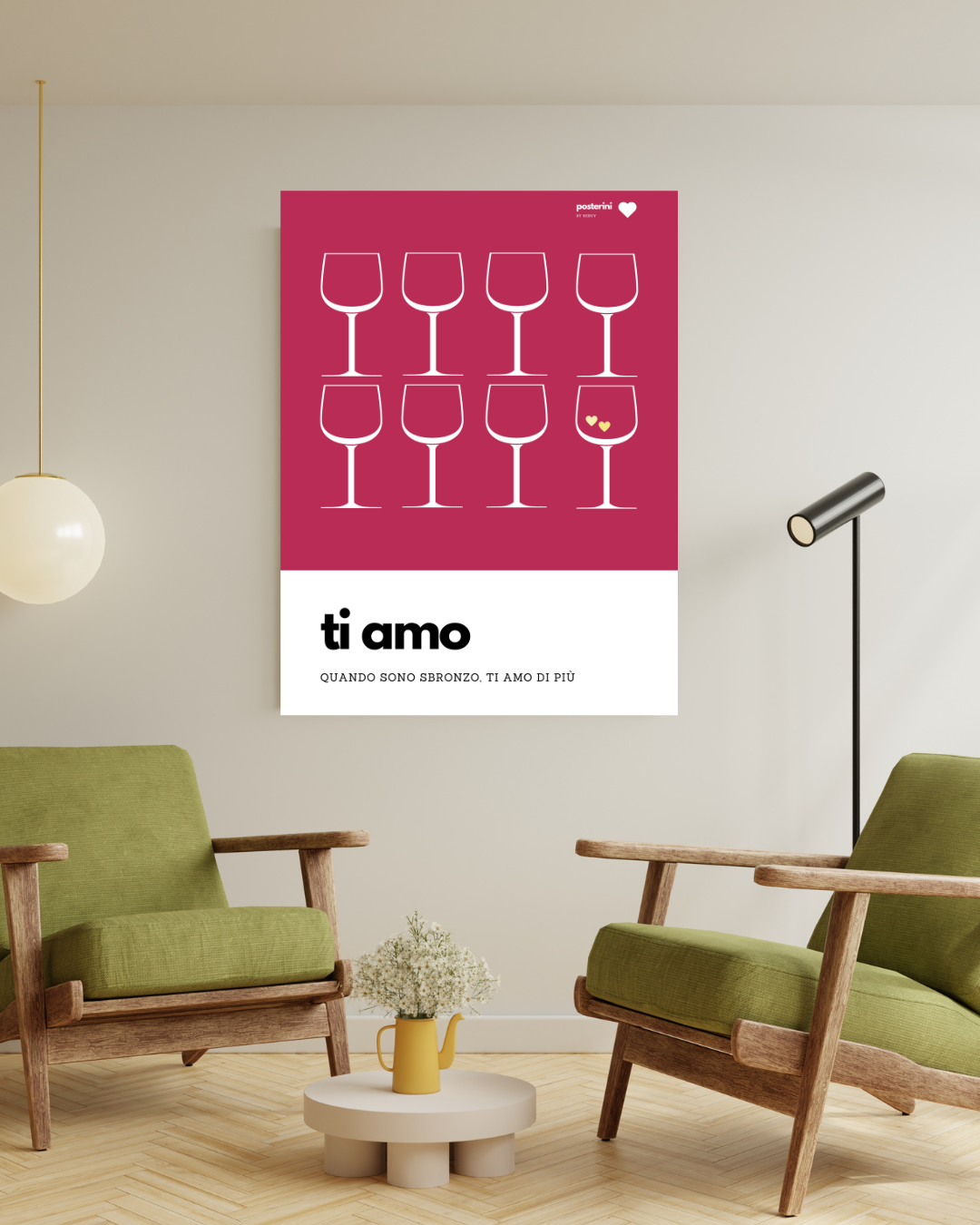 Poster su tela Branca Day, Derozer | Ti amo