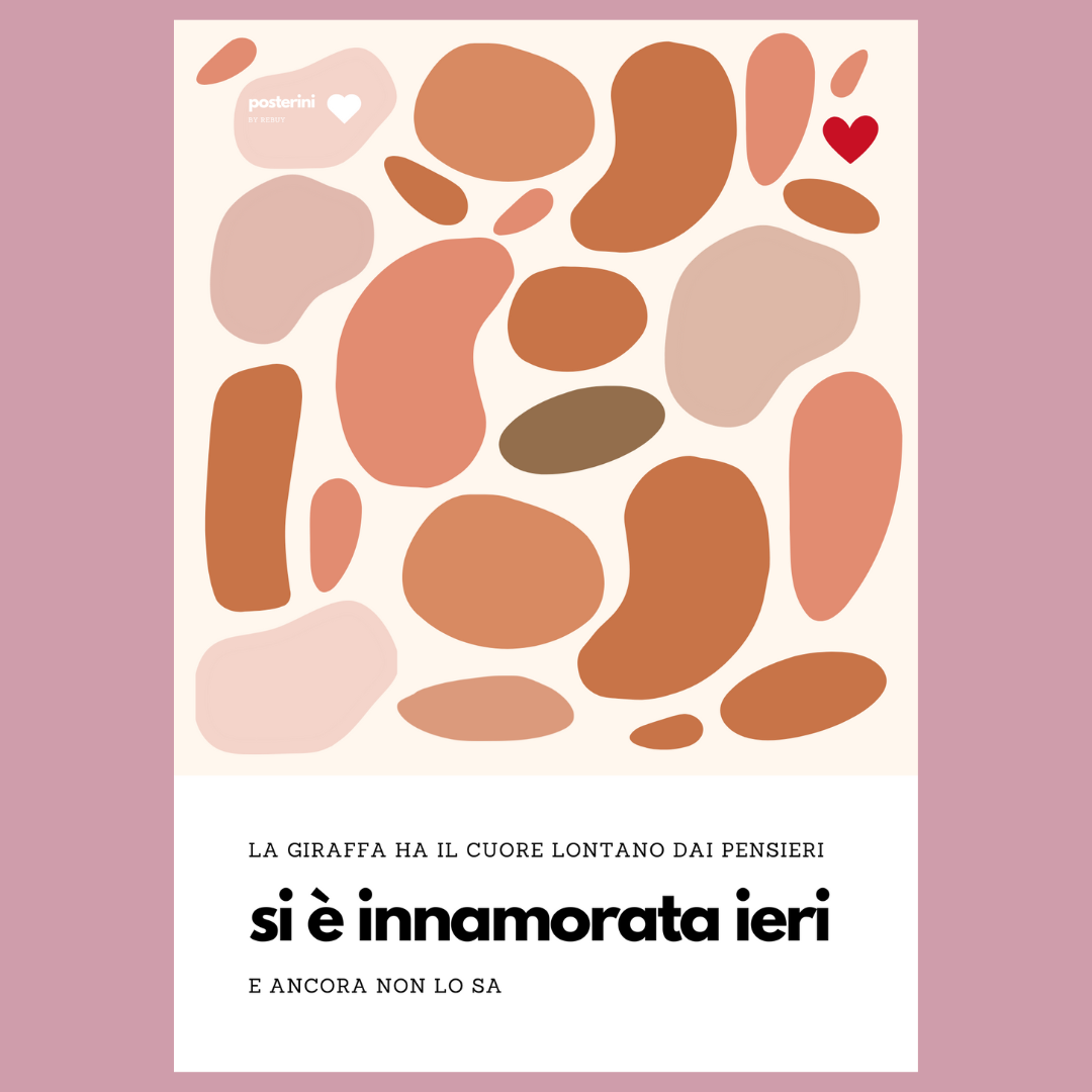 Poster su tela Stefano Benni, La Giraffa