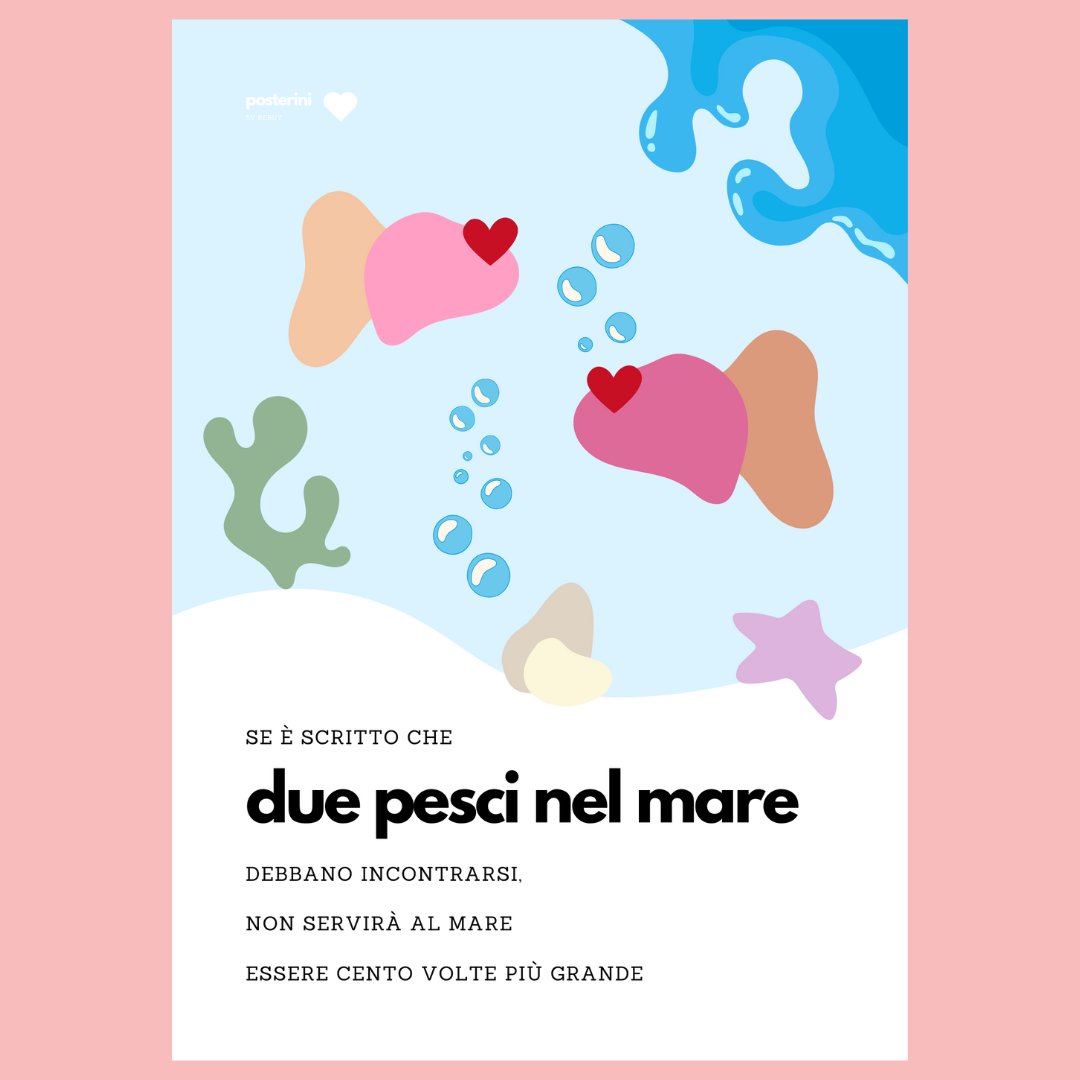 Poster su tela Stefano Benni, Terra! | Pesci