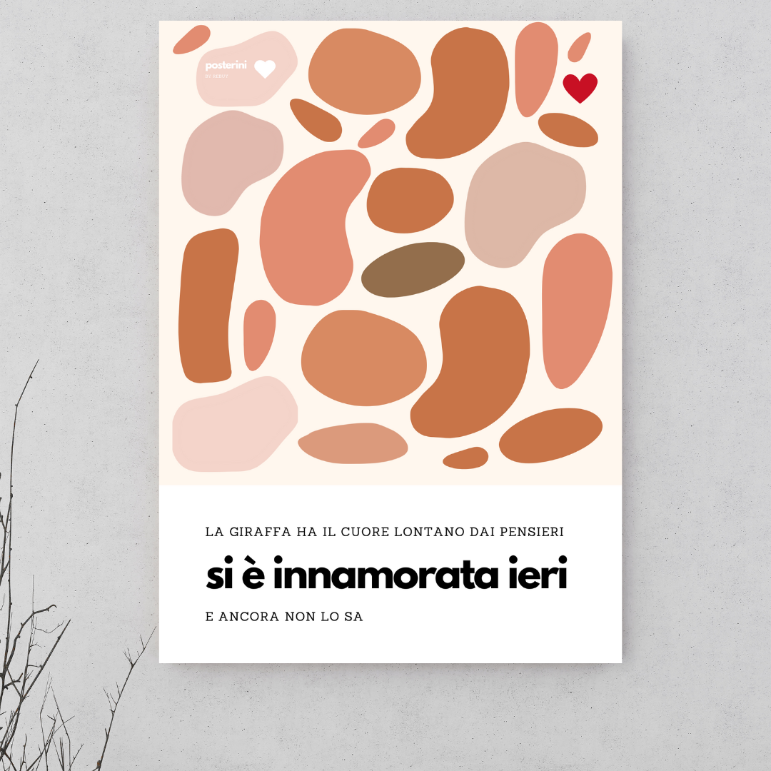 Poster su tela Stefano Benni, La Giraffa