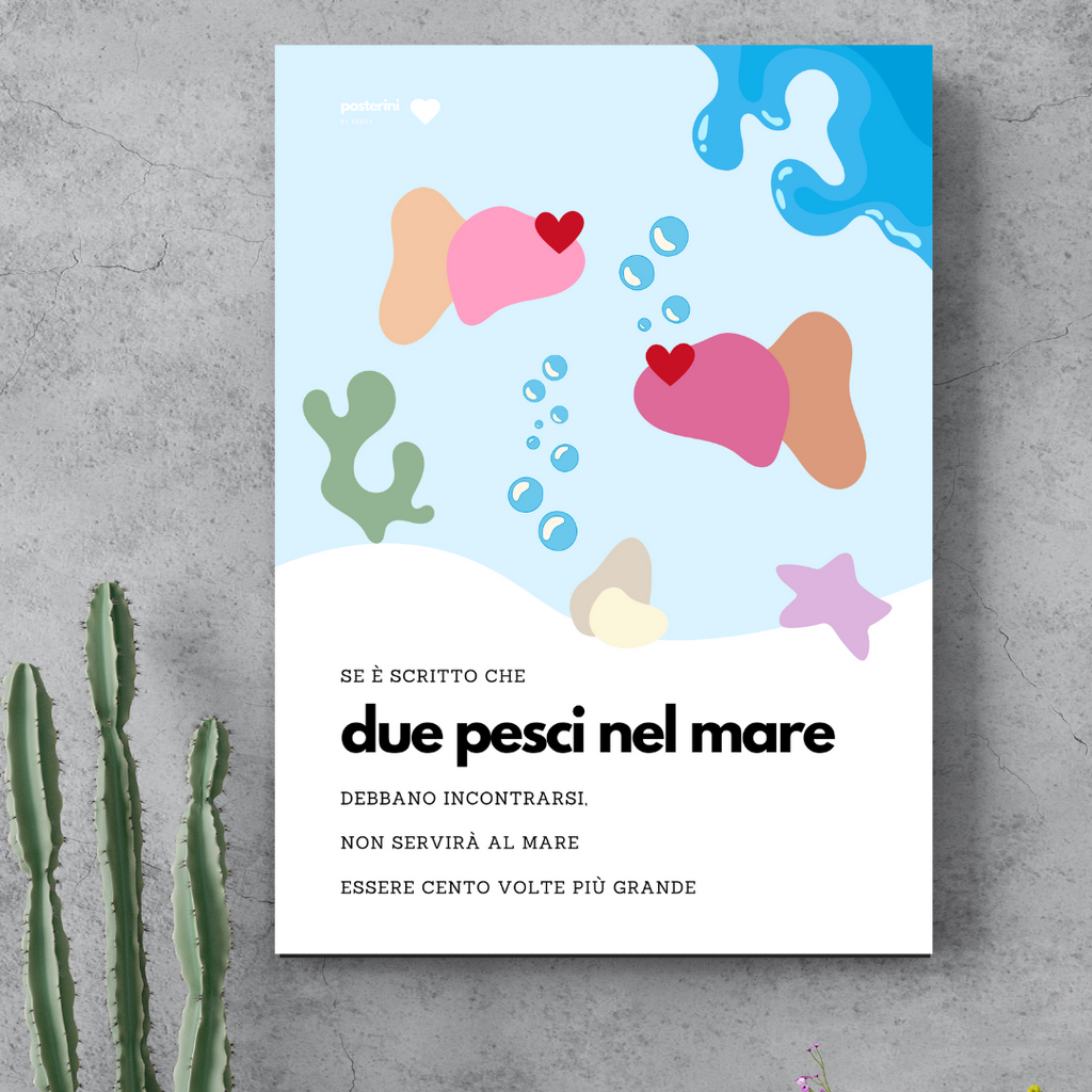 Poster su tela: Stefano Benni, Terra! | Pesci