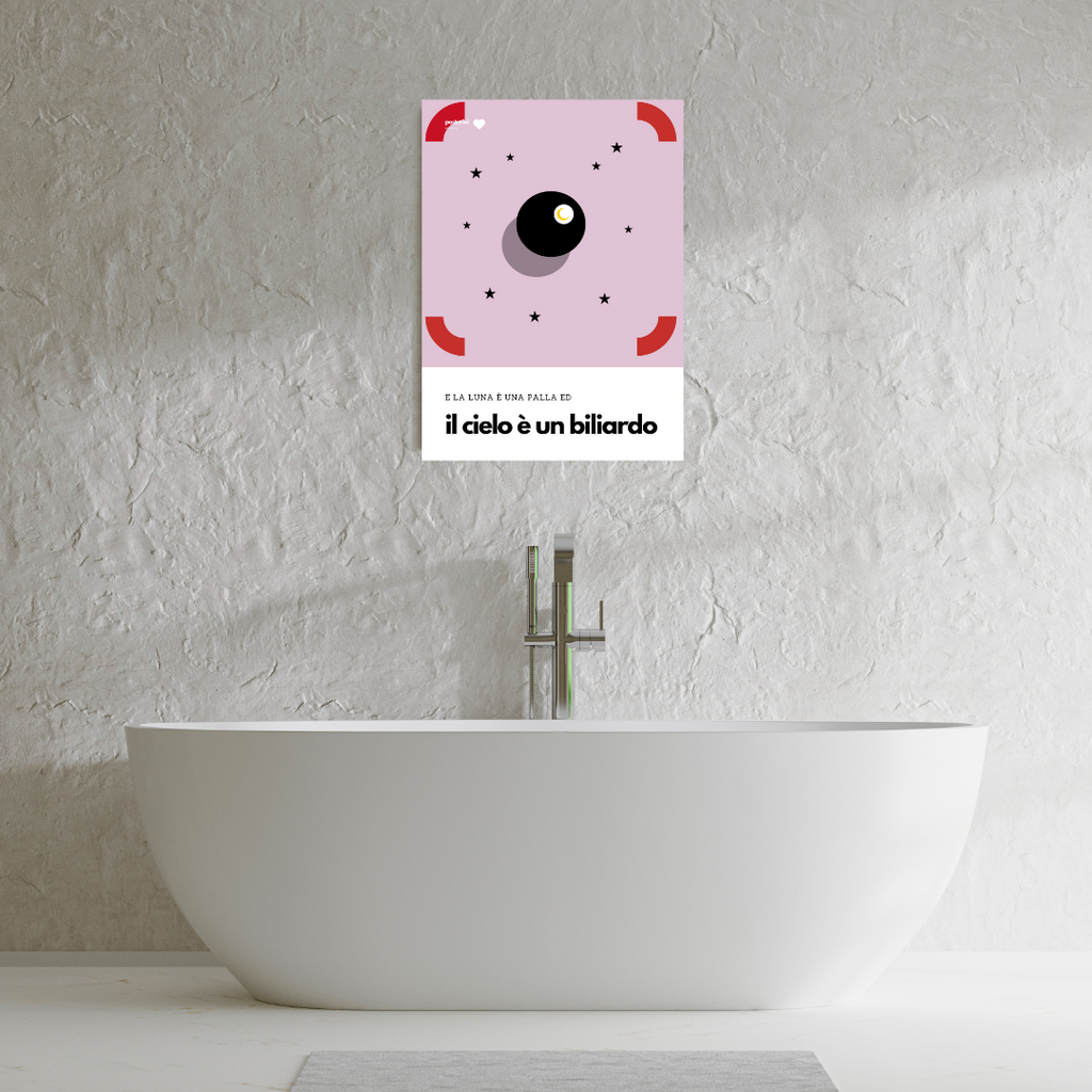 Poster su tela Lucio Dalla, Anna e Marco | Biliardo