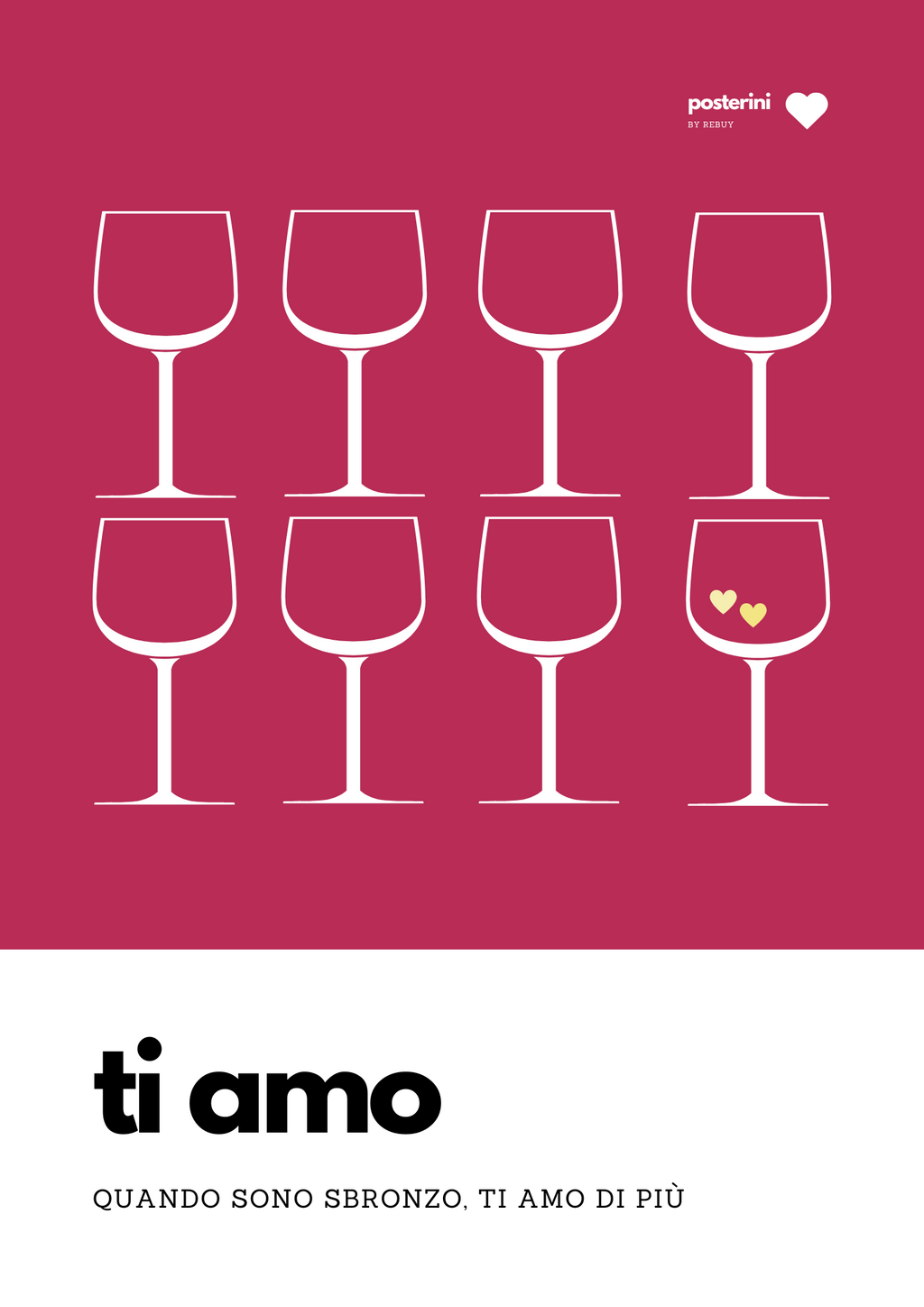 Poster su tela Branca Day, Derozer | Ti amo