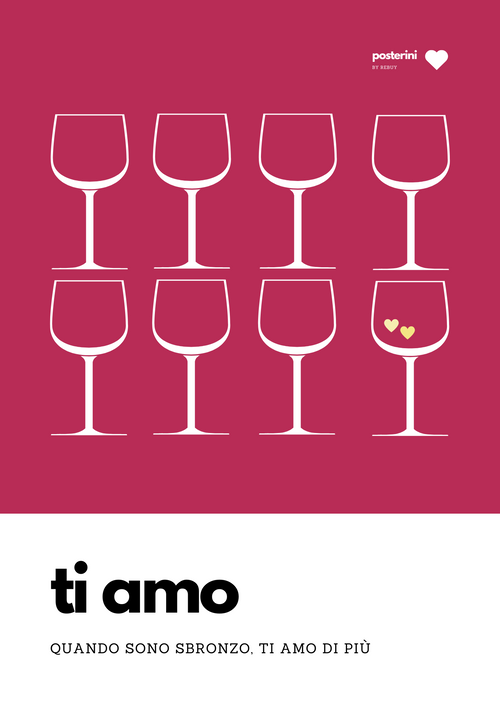 Poster su tela Branca Day, Derozer | Ti amo